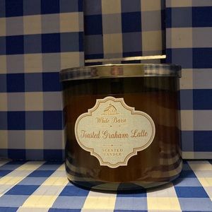 Bath & Body Works Scented Candle Toasted Graham Latte